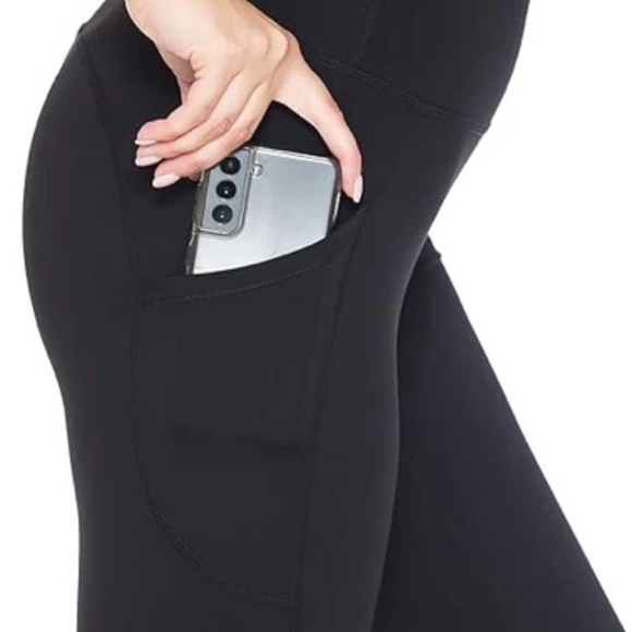 FITUSA Premium Tummy Control Athletic Yoga Pants w/Pockets - Picture 5 of 6